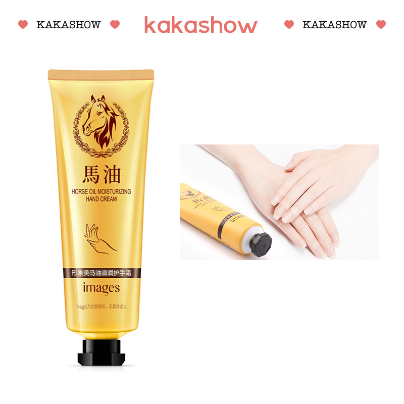 kakashow Kem dưỡng da tay chiết xuất dầu ngựa làm trắng da 30g chống lão hóa làm trắng da cao cấp HZMBB1326