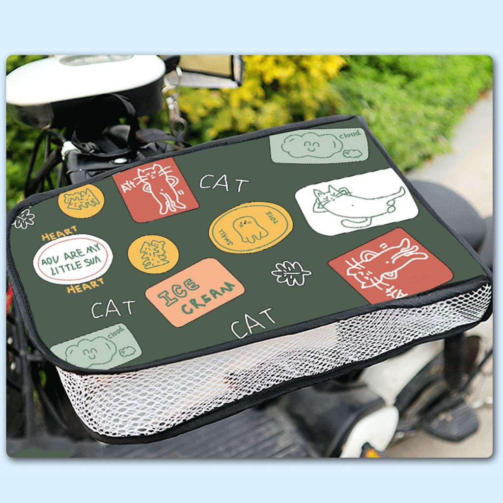 Tay Lái Găng Lưới Thoáng Khí Chống Nước Nắng Tia UV Mùa Hè Bịt Cho Xe Máy Winter064