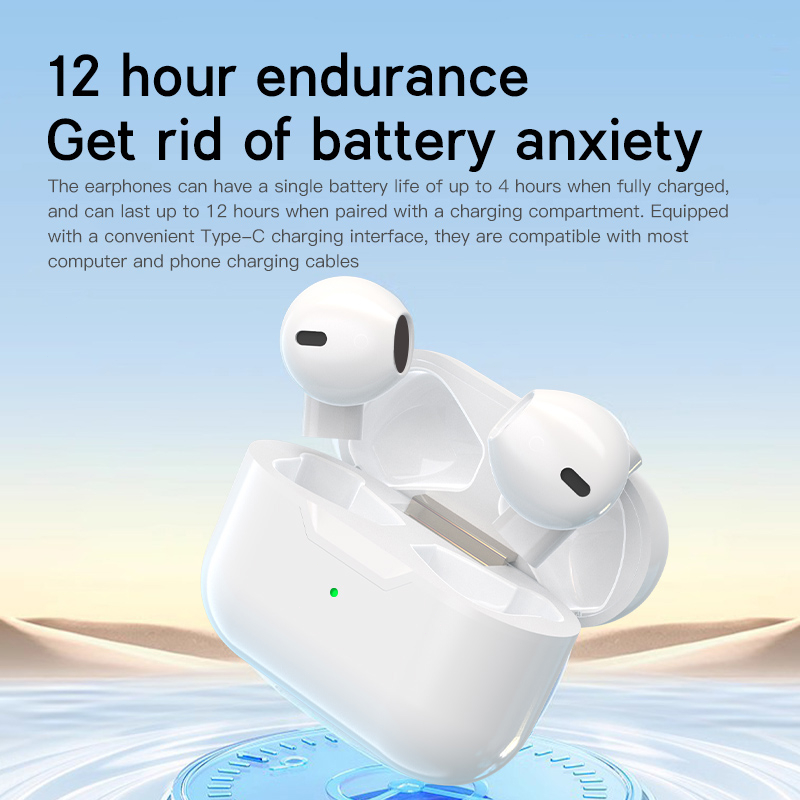 Tai Nghe bluetooth 5.3 air pro ly06 Chống Thấm Nước ip54 Cho iphone apple