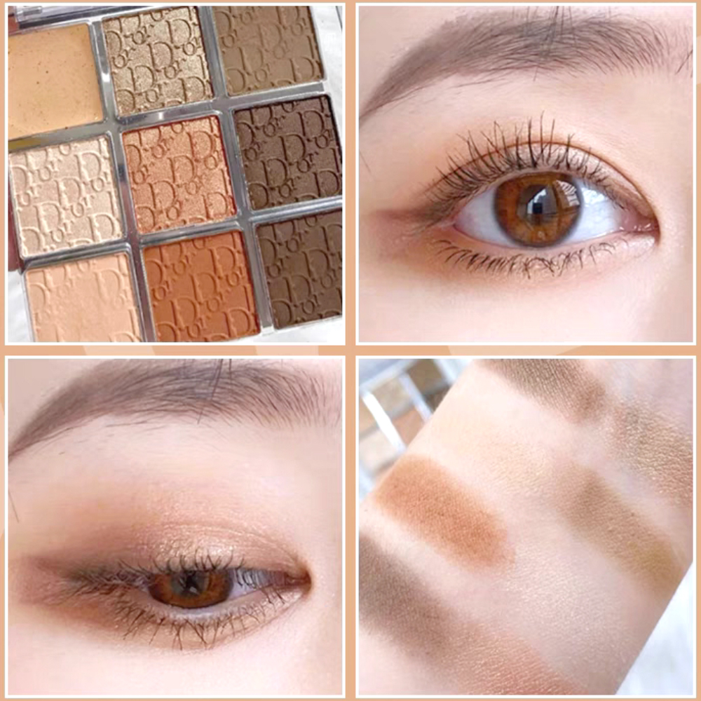 Bảng Phấn Mắt 9 Ô Dior Backstage Eye Palette Màu Tông Ấm 001 002 003 10g