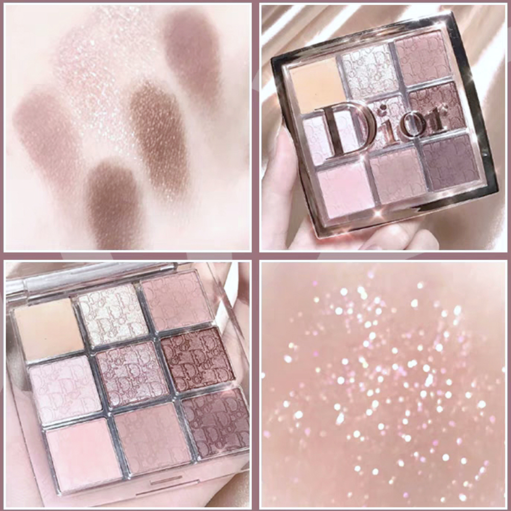 Bảng Phấn Mắt 9 Ô Dior Backstage Eye Palette Màu Tông Ấm 001 002 003 10g