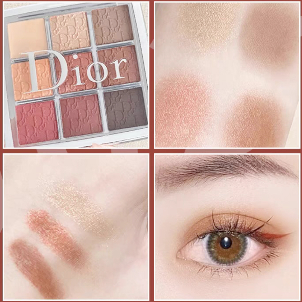 Bảng Phấn Mắt 9 Ô Dior Backstage Eye Palette Màu Tông Ấm 001 002 003 10g