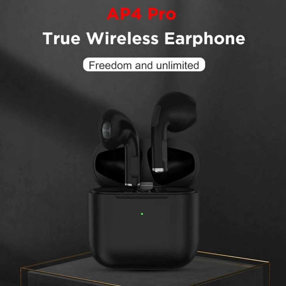 Tai Nghe Nhét Tai bluetooth 5.0 Không Thấm Nước Âm Thanh hifi stereo Giảm Tiếng Ồn Cho iphone samsung android xiaomi pro 4