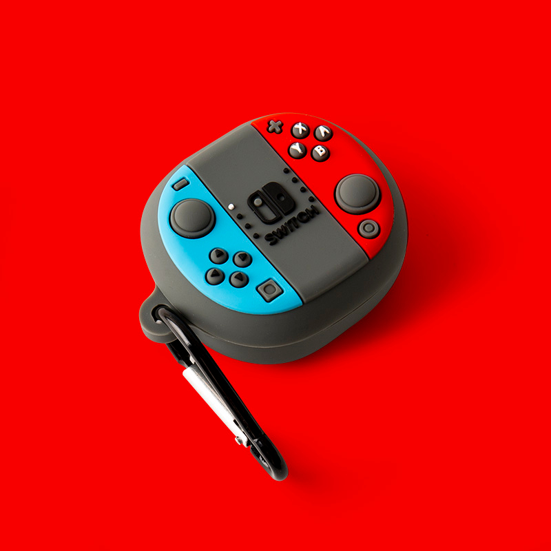 Ốp lưng hoạt hình thời trang có móc khóa cho xiaomi redmi buds 4 lite vỏ bảo vệ tai nghe mềm