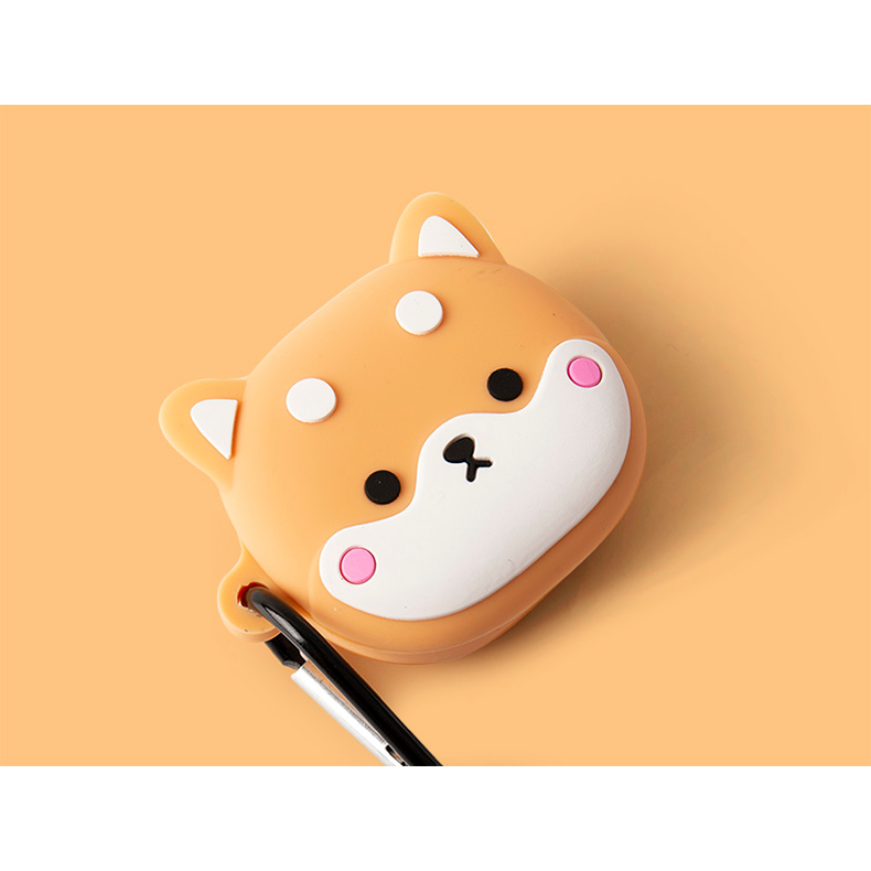 Ốp lưng hoạt hình thời trang có móc khóa cho xiaomi redmi buds 4 lite vỏ bảo vệ tai nghe mềm