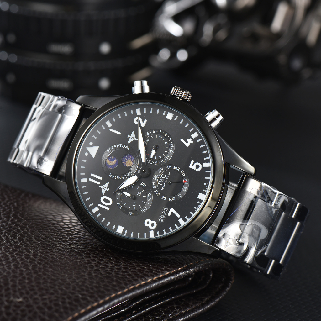 Novicta-wg Đồng Hồ Thạch Anh 6-pin Đa Năng Thời Trang Cho Nam