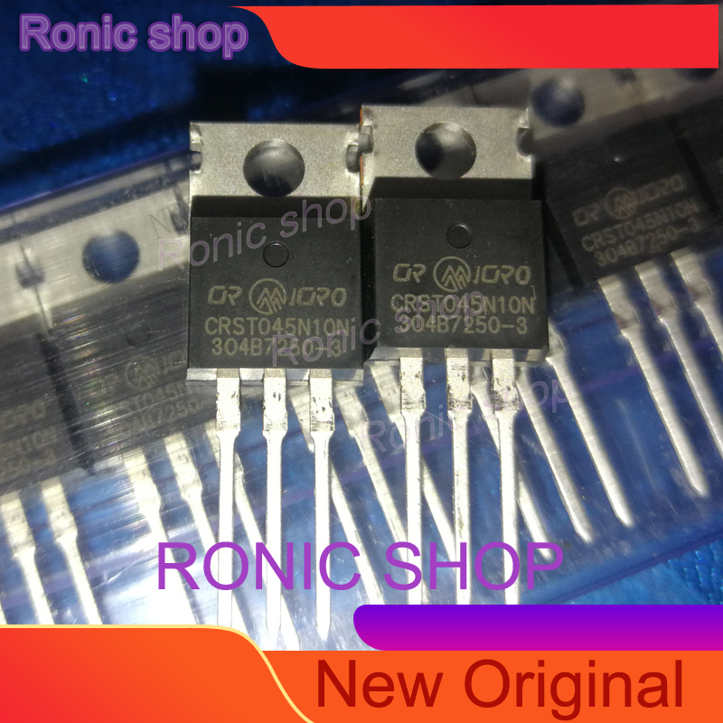 Set 10 Linh Kiện Bán Dẫn n channel mosfet crst045n10n to220 045n10n Chính Hãng