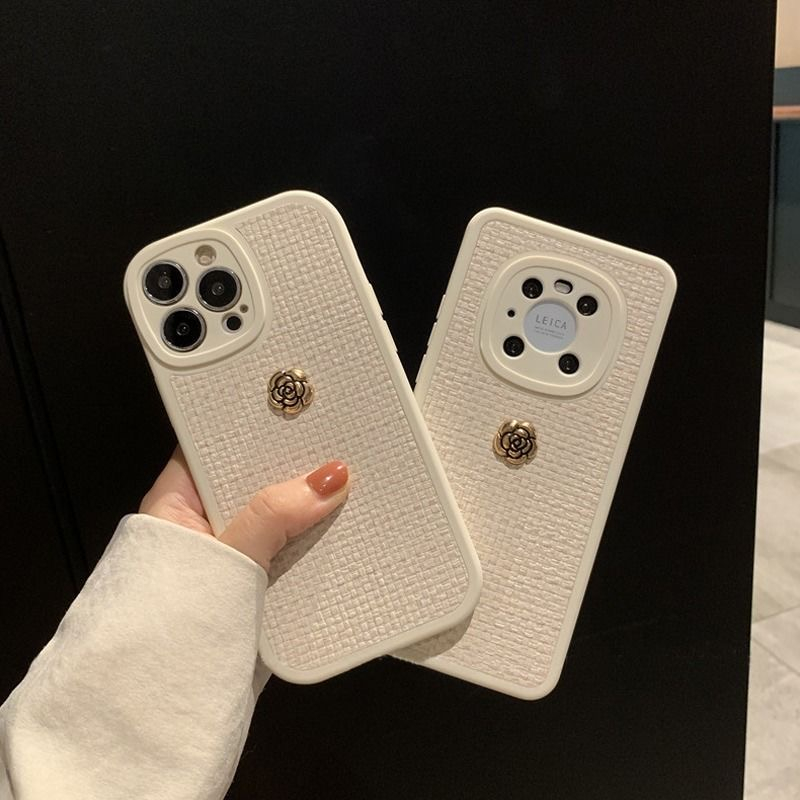Ốp Điện Thoại In Họa Tiết Hoa Trà Cho iphone 14promax 13 pro max 12 pro max 11 15promax 15