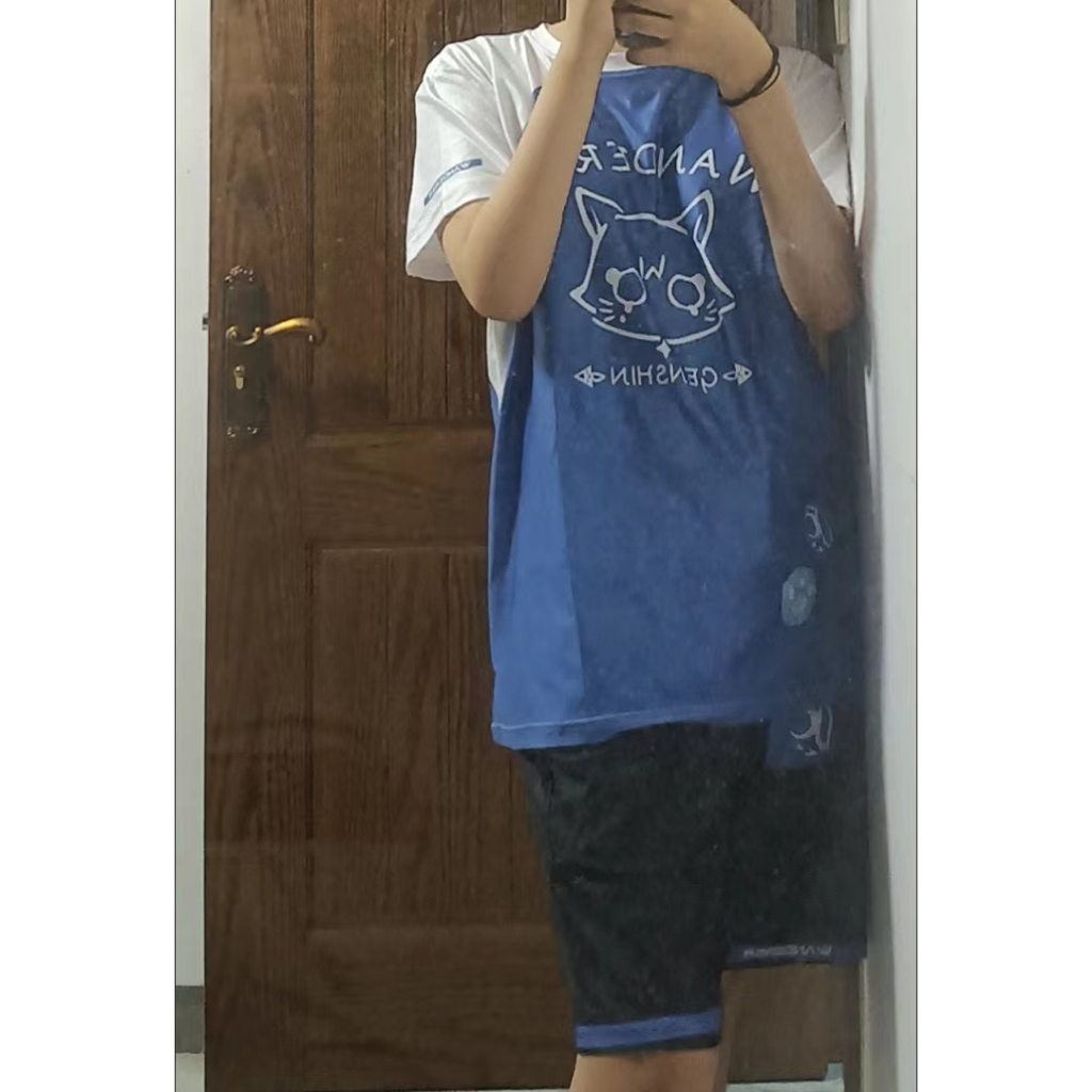 Genshin Áo Thun kimono Hóa Trang Nhân Vật haori Đáng Yêu