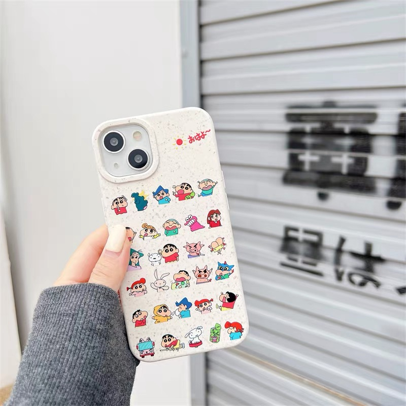 Ốp Điện Thoại Dẻo Họa Tiết Hoạt Hình Cậu Bé Bút Chì Cho iphone 14 plus 14 13 12 11 pro max x xr xs max 7 8 6 6s plus se2020