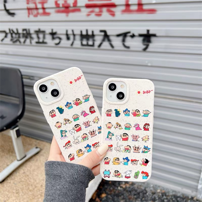 Ốp Điện Thoại Dẻo Họa Tiết Hoạt Hình Cậu Bé Bút Chì Cho iphone 14 plus 14 13 12 11 pro max x xr xs max 7 8 6 6s plus se2020