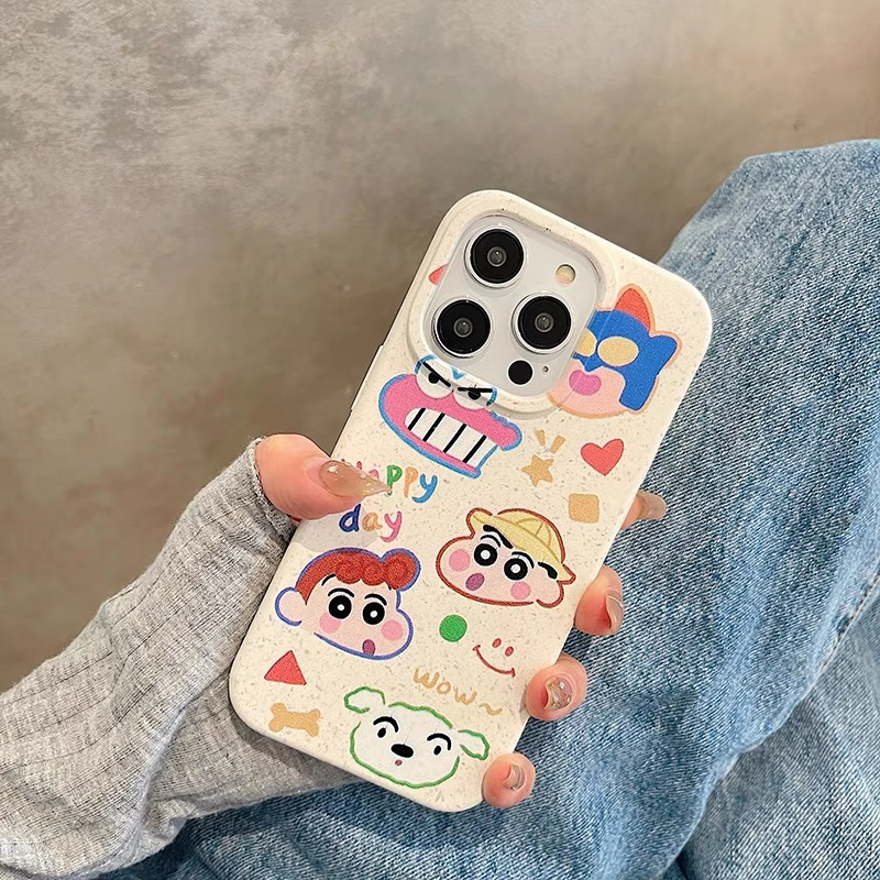 Ốp Điện Thoại Dẻo Họa Tiết Hoạt Hình Cậu Bé Bút Chì Cho iphone 14 plus 14 13 12 11 pro max x xr xs max 7 8 6 6s plus se2020