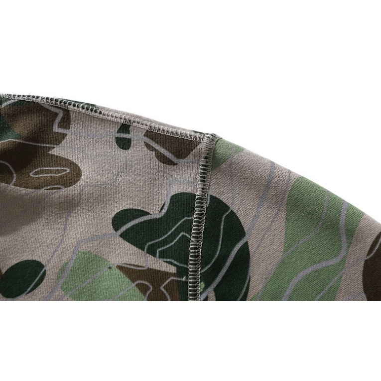 BAPE Mới Áo Khoác Hoodie Họa Tiết Rằn Ri Thời Trang Cho Nam Nữ