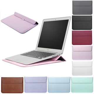 LENOVO ✨Bao Da pu Có Túi Khí 13 "Dùng Cho 15 macbook 14 pro 16 m1 m2 huawei matebook d14 d15 hp acer asus