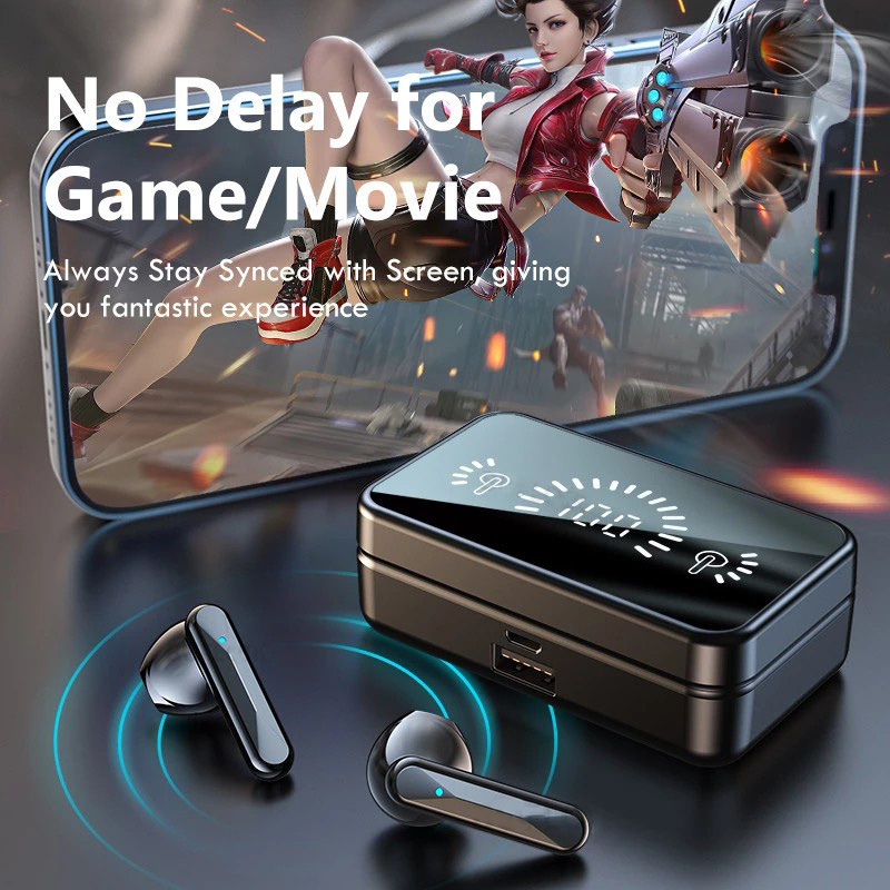 XIAOMI Tws Tai nghe không dây tws s20 Chống Nước Có mic 2000mah