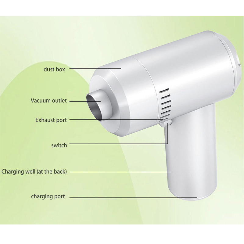 JIASHI Máy hút bụi ô tô cầm tay công suất cao Máy làm sạch thú cưng gia đình