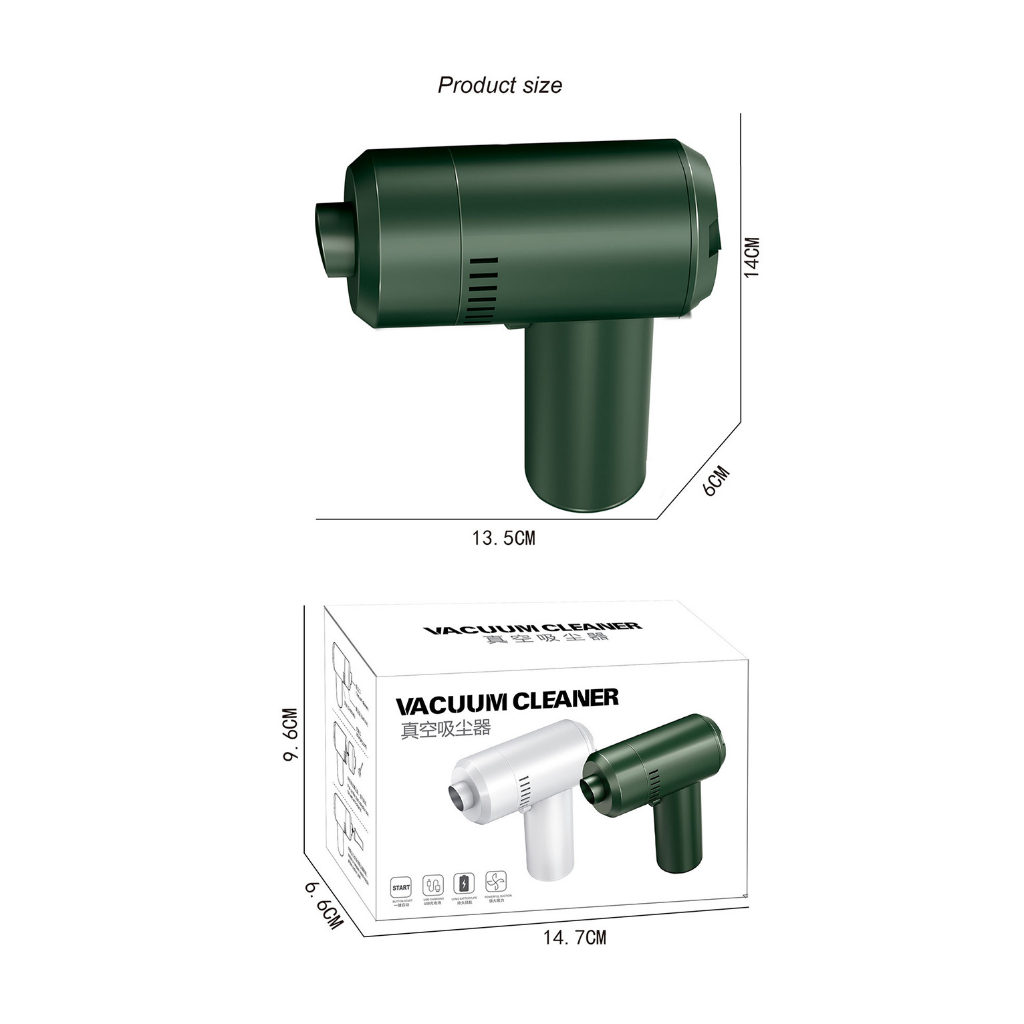 JIASHI Máy hút bụi ô tô cầm tay công suất cao Máy làm sạch thú cưng gia đình