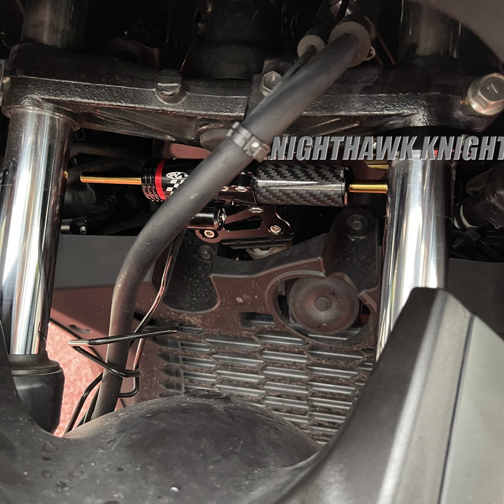 Nighthawk Bộ Giảm Chấn Bằng Hợp Kim Nhôm Màu Đen Cho yamaha xmax300 2023