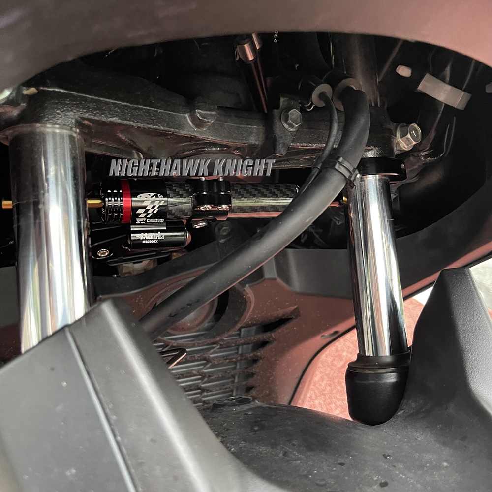 Nighthawk Bộ Giảm Chấn Bằng Hợp Kim Nhôm Màu Đen Cho yamaha xmax300 2023