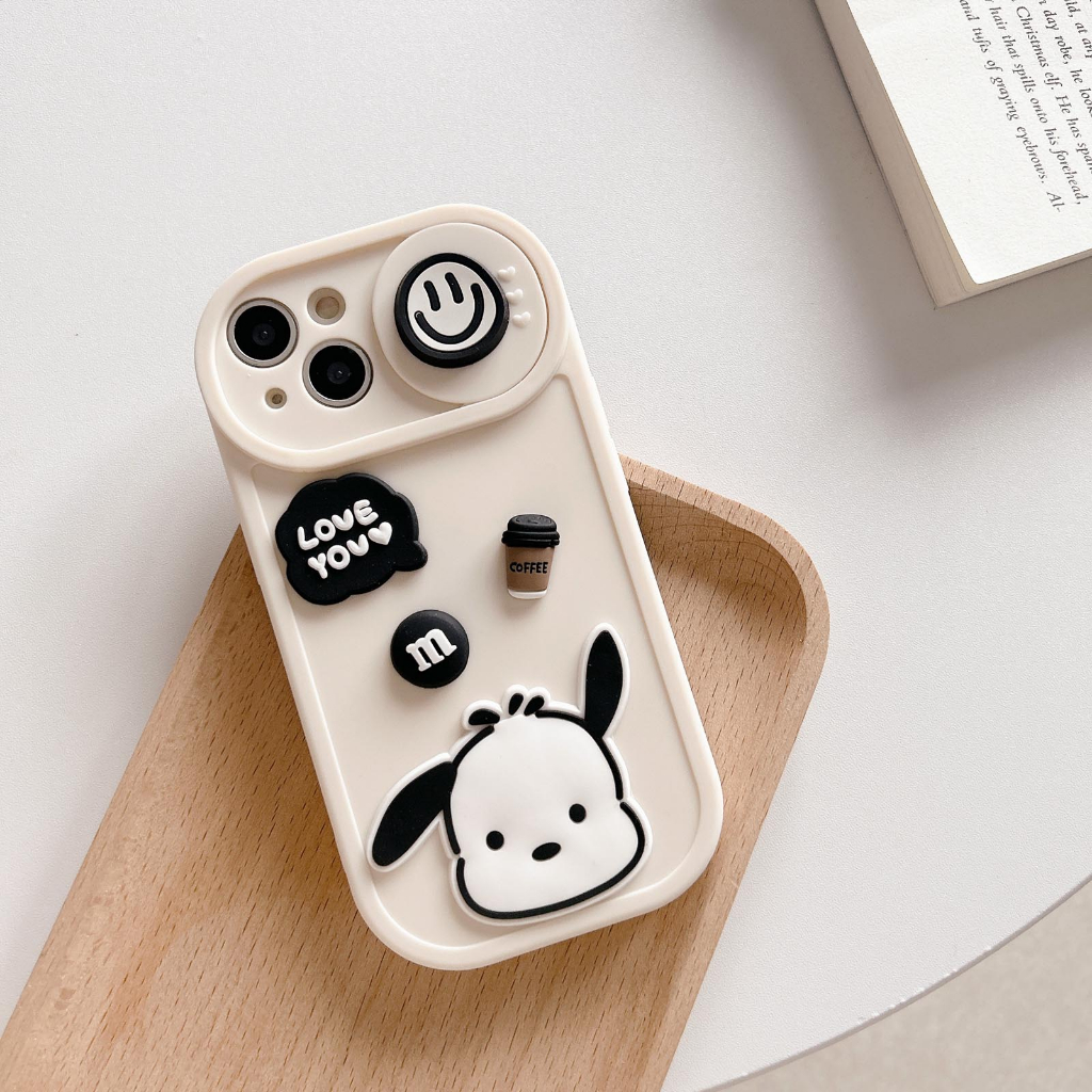 Ốp Điện Thoại Mềm Hình Bùi Nhùi 3d Cho iphone 11 12 13 14 15 pro max plus