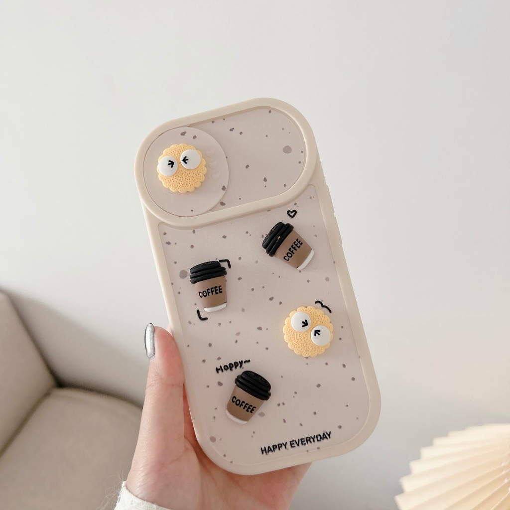 Ốp Điện Thoại Mềm Hình Bùi Nhùi 3d Cho iphone 11 12 13 14 15 pro max plus