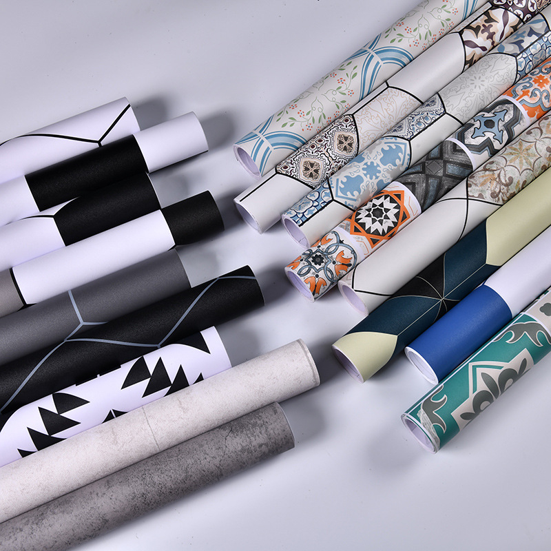 Miếng Dán Sàn Nhà Chống Trượt Không Thấm Nước Tự Dính Cho Nhà Bếp / Phòng Tắm