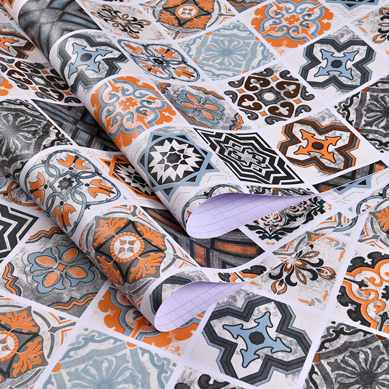 Miếng Dán Sàn Nhà Chống Trượt Không Thấm Nước Tự Dính Cho Nhà Bếp / Phòng Tắm