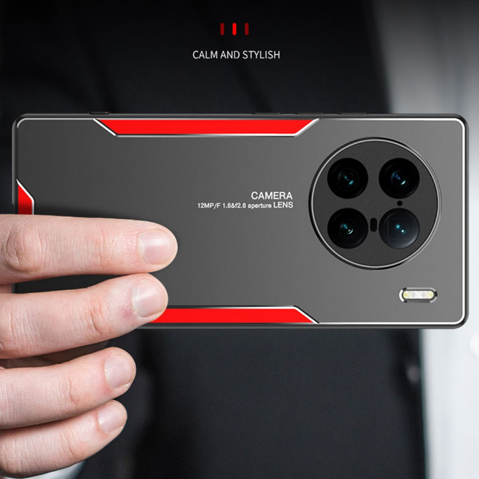 Ốp Điện Thoại Cứng Viền tpu Kim Loại Sang Trọng Cho vivo x50 x60 x70 x80 x90 pro plus