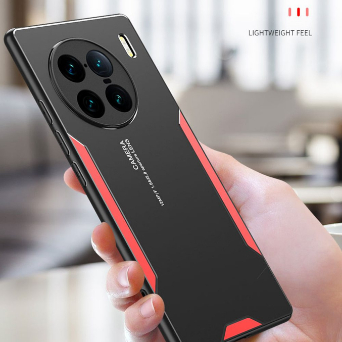 Ốp Điện Thoại Cứng Viền tpu Kim Loại Sang Trọng Cho vivo x50 x60 x70 x80 x90 pro plus