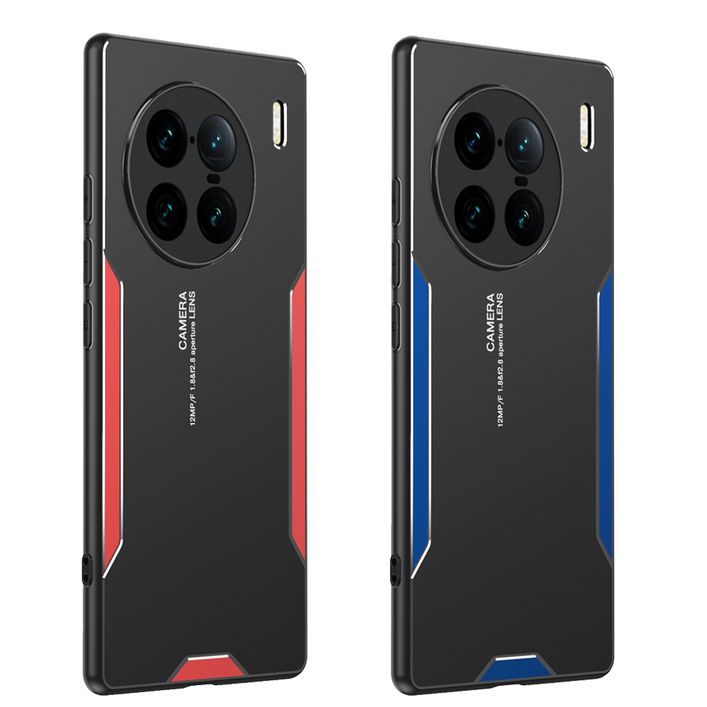 Ốp Điện Thoại Cứng Viền tpu Kim Loại Sang Trọng Cho vivo x50 x60 x70 x80 x90 pro plus