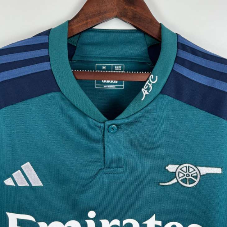 Áo Bóng Đá Màu Xanh Lá Số 23 / 24 arsenal Trẻ Trung Năng Động Cho Nam Giới