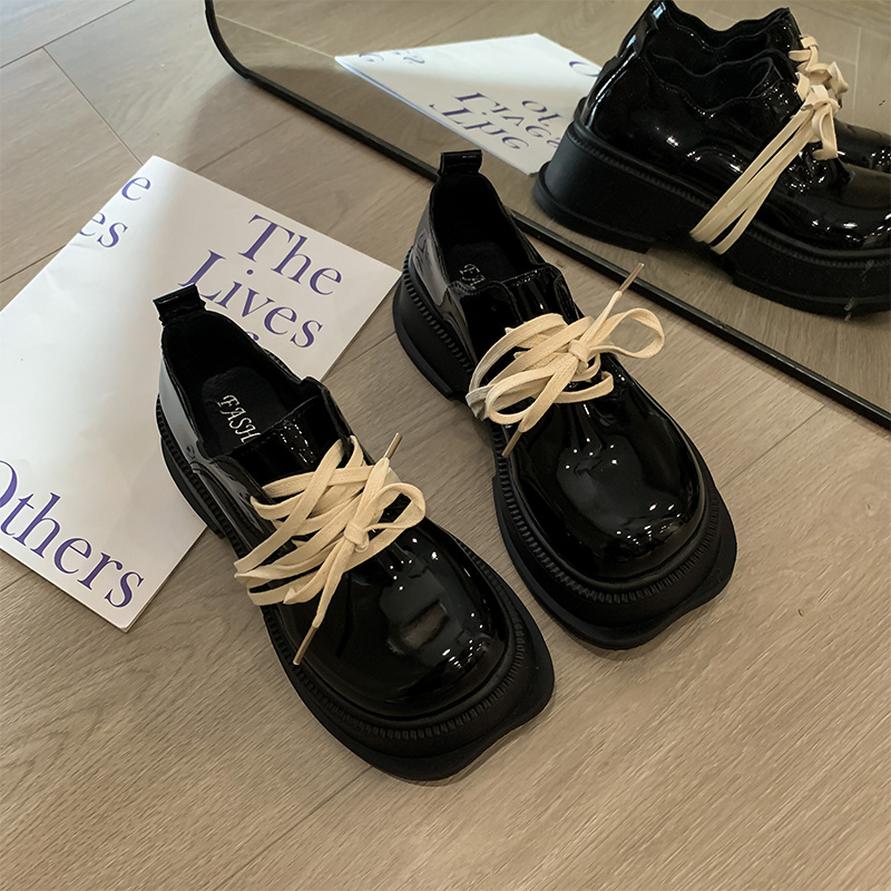 GG Giày búp bê giày nữ 2023 NEW Mùa hè Vintage England phong cách thiết lập Mary Jane đơn giày23073101