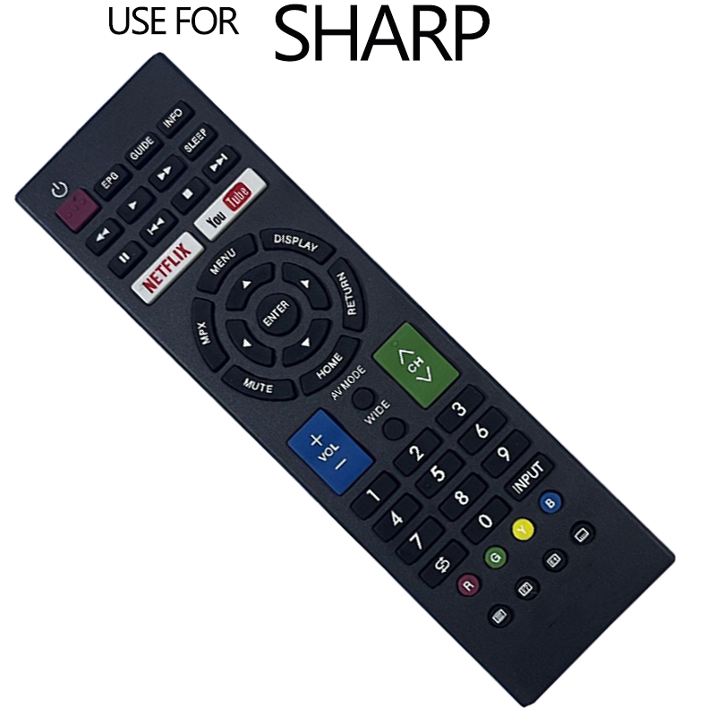 Use for sharp lcd TV Điều Khiển gb234wjsa rm-l1346 xin