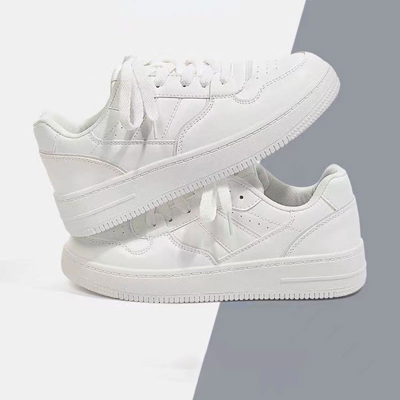 Giày Thể Thao Đế Dày Màu Trắng Thiết Kế Mới Đơn Giản Thời Trang Dành Cho Nữ