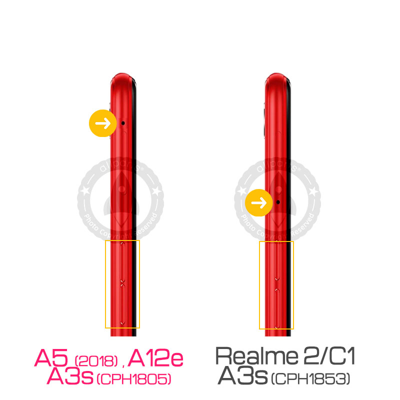 Màn Hình Thay Thế Cho điện thoại OPPO A3s A5 AX5 A12e Realme C1 Liền Khung Man Hinh Zin