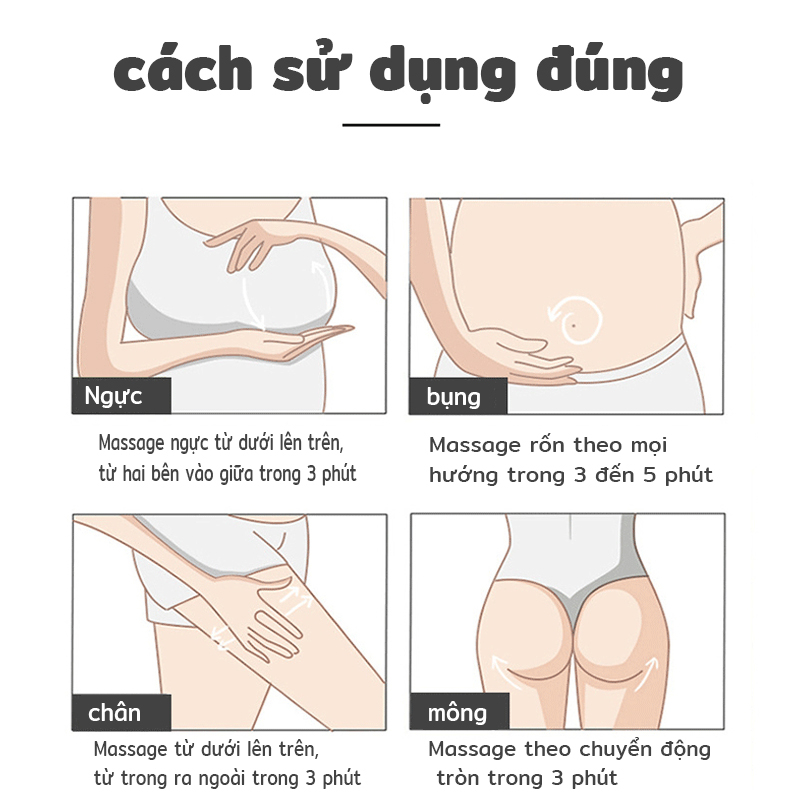 Kem rạn da Kem xoá rạn da sau sinh làm mờ vết thâm tăng độ đàn hồi cho da làm trắng