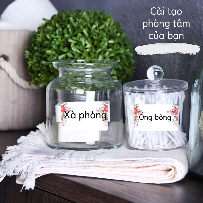 NIIMBOT B21/ B1/ B203 Giấy nhãn màu nguyên chất Mã vạch Giá Kích thước Nhãn tên Chống nước Chống dầu.