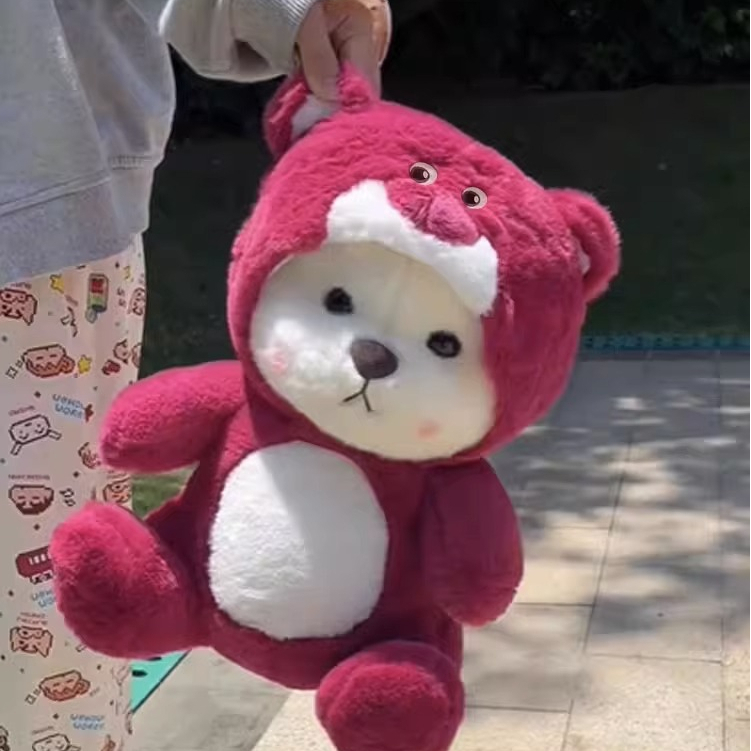 Mr.Puffer Thú Nhồi Bông Hình Chú Gấu lily Xinh Xắn Dễ Thương