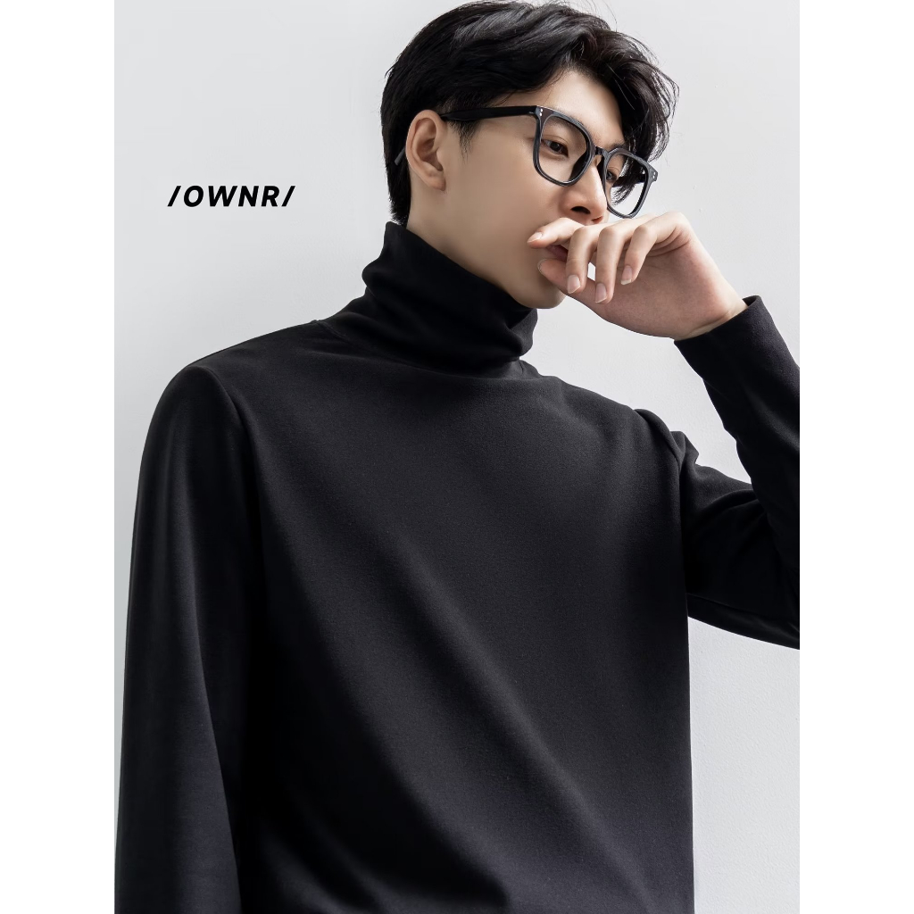 Hanlu Áo Vải Dài Tay Dáng Ôm Đơn Giản Đa Năng Thời Trang Chất Lượng Cao Thân Thiện Với Da Ấm Áp Và Da Chất Lượng Cao Cho Nam