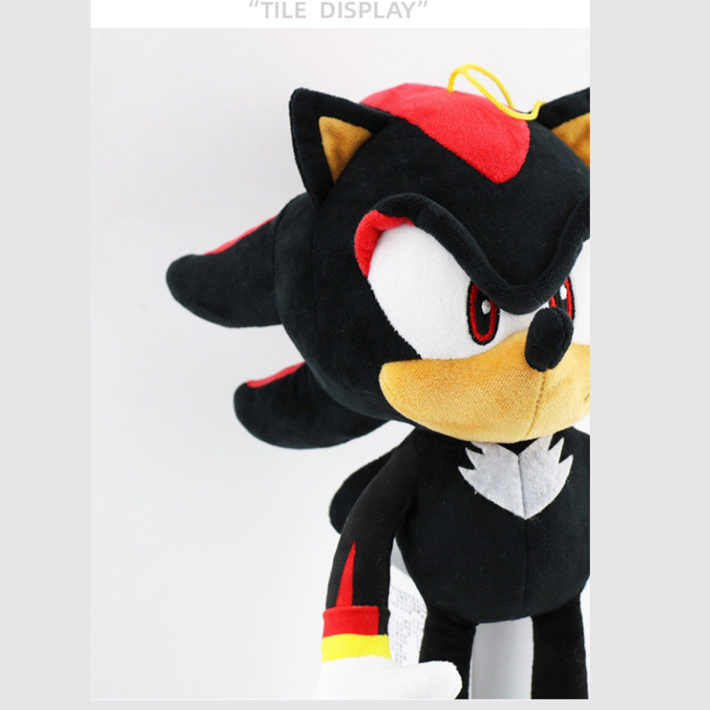 Super sonic Hoạt Hình Búp Bê Nhồi Bông 30cm Mềm Mại Trang Trí Nhà Cửa