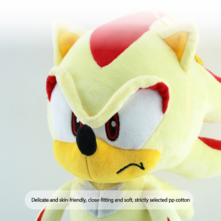 Super sonic Hoạt Hình Búp Bê Nhồi Bông 30cm Mềm Mại Trang Trí Nhà Cửa