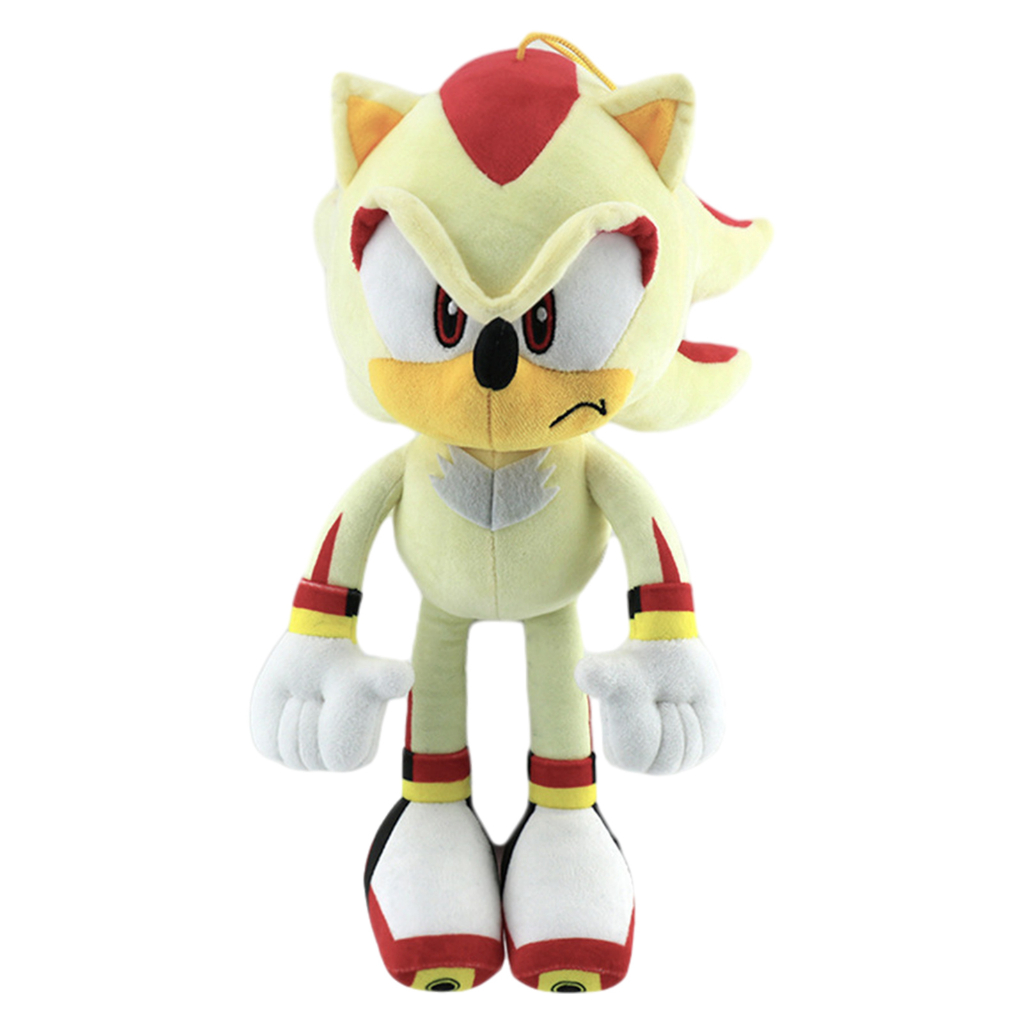 Super sonic Hoạt Hình Búp Bê Nhồi Bông 30cm Mềm Mại Trang Trí Nhà Cửa