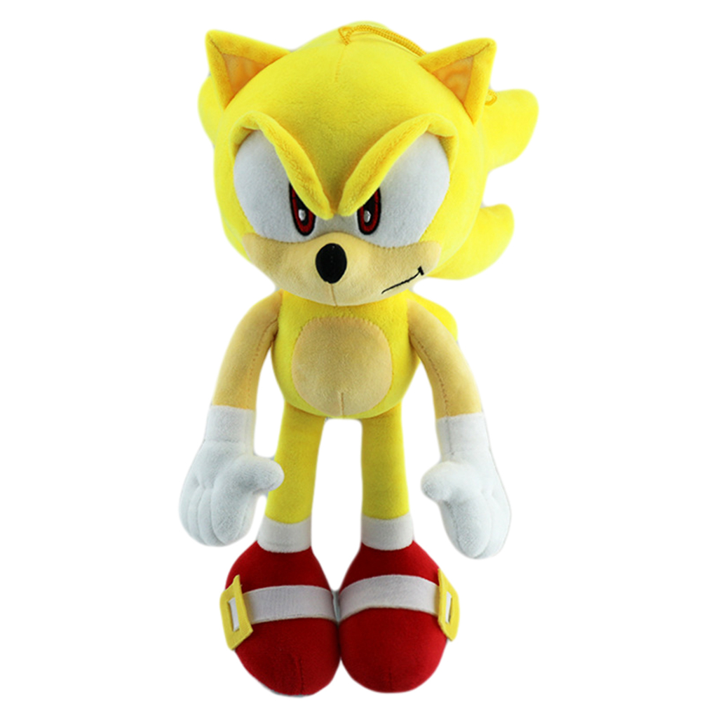 Super sonic Hoạt Hình Búp Bê Nhồi Bông 30cm Mềm Mại Trang Trí Nhà Cửa