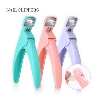 Kềm cắt móng tay giả UR SUGAR hình chữ U bằng thép không gỉ chuyên dụng