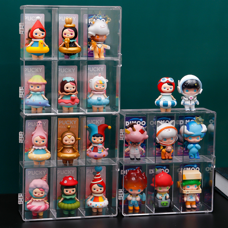 Hộp Đựng Trưng Bày Búp Bê Bằng Acrylic Trong Suốt