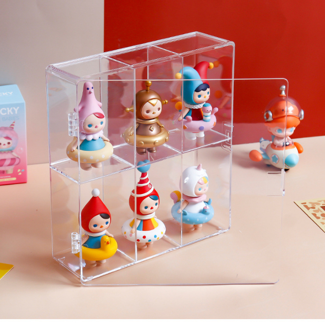Hộp Đựng Trưng Bày Búp Bê Bằng Acrylic Trong Suốt