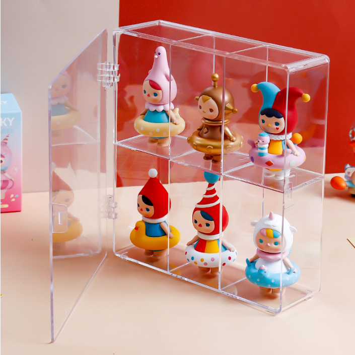 Hộp Đựng Trưng Bày Búp Bê Bằng Acrylic Trong Suốt