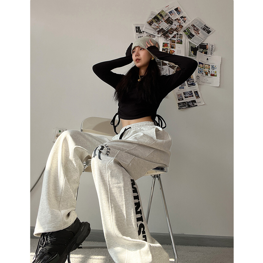 Mỹ Quần Dài Thể Thao hip hop Thời Trang Phong Cách Cho Nữ