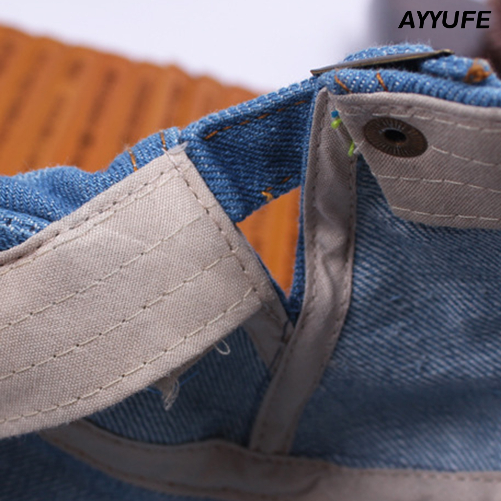 Nón Beret Vải Jean Phong Cách Phương Tây Cho Nam