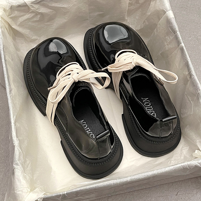 GG Giày búp bê giày nữ 2023 NEW Mùa hè Vintage England phong cách thiết lập Mary Jane đơn giày23073101